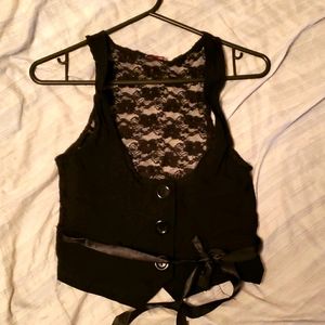 Lace Corset Vest